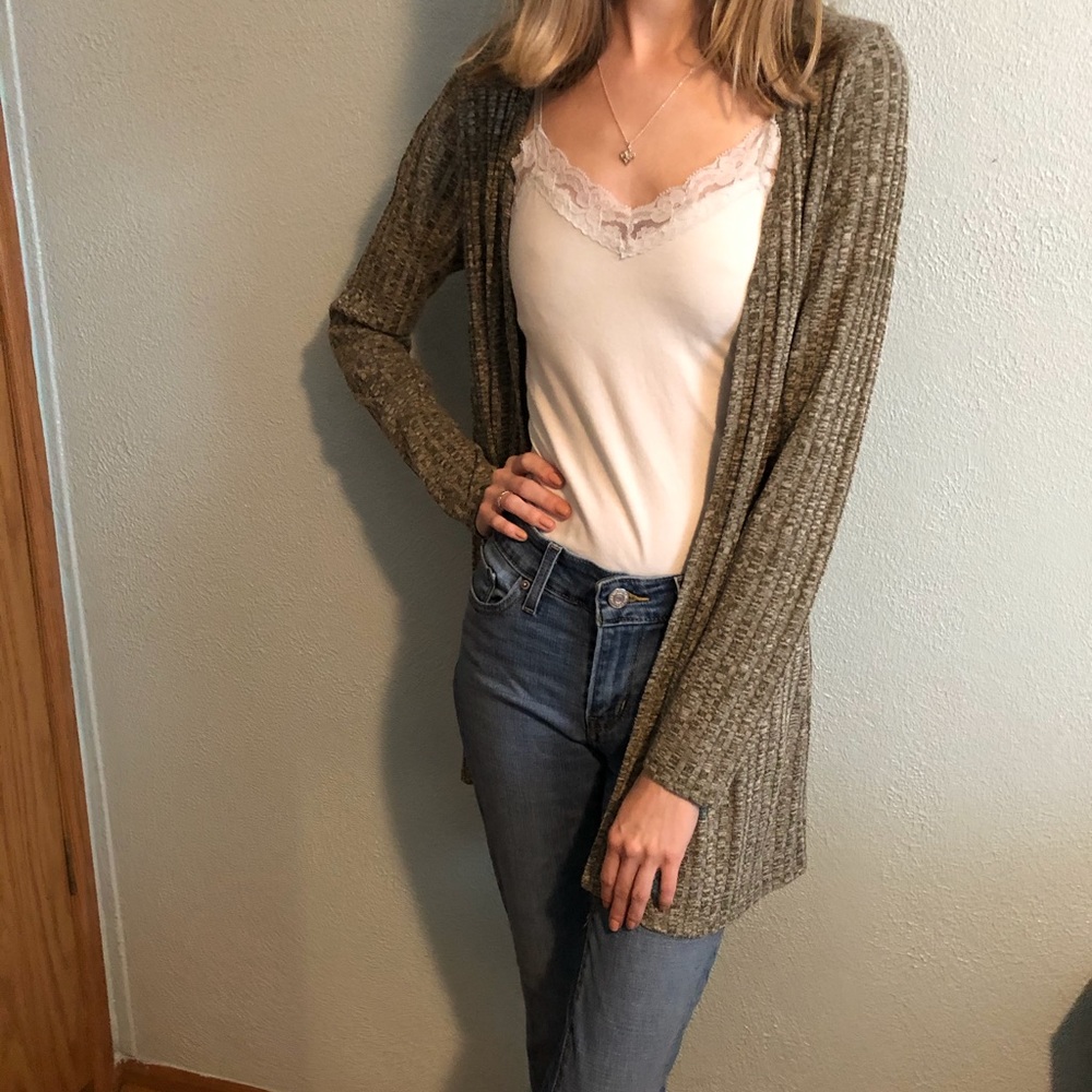 Olive Green Cardiagn